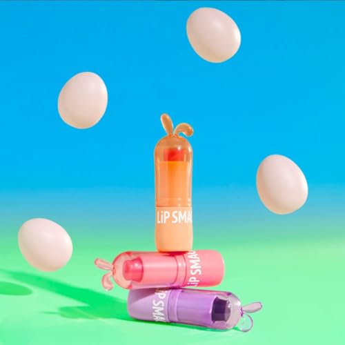 Lip Smacker Bunny Lip Balm, Moisturizing & Hydrating Lip Care, Fun & Collectible Easter Gift for Kids & Lip Balm Lovers - Grape (Pack of 2)