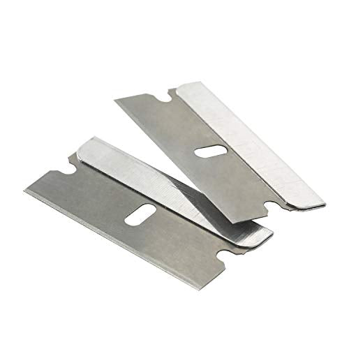 Bates- Single Edge Razor Blades, 1400 Pack, Silver, Carbon Steel Razor Blades Single Edge Blades