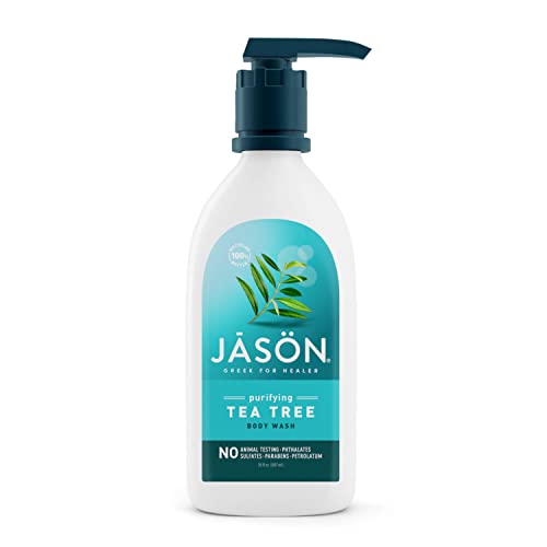 JASON Natural Body Wash & Shower Gel, Calming Lavender & Purifying Tea Tree, 30 Oz, 2-Pack