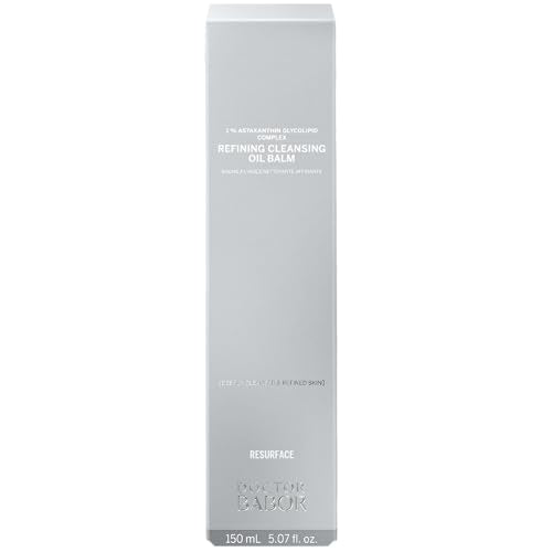 BABOR Doctor Refining Cleansing Oil Balm ? Deep Pore Cleansing Face Balm that Transforms to Oil, Makeup Remover & Gentle Exfoliating Cleanser