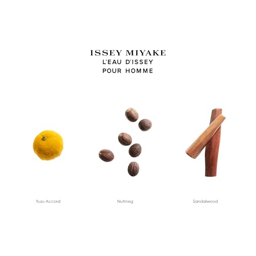 Issey Miyake L'Eau d'Issey Pour Homme Soothing After-Shave Balm for Men - Fresh, Lightly Scented Balm - Softens & Refreshes Skin - With Notes of Yuzu, Nutmeg & Sandalwood - 3.3 oz
