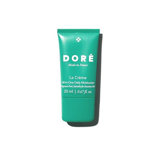 Dor? - La Cr?me All-In-One Daily Moisturizer | Hydrating Face Moisturizer for Sensitive Skin | Barrier Repair Ultra Moisturizing Cream for Dry Skin | Facial Lotion for Women & Men (0.7 fl oz | 20 ml)