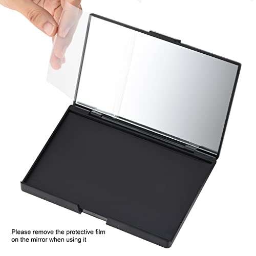 Allwon Empty Magnetic Plastic Eyeshadow Makeup Palette with 15Pcs Adhesive Empty Palette Metal Stickers for Eyeshadow Lipstick Blush Powder (Pack of 2)