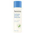 Aveeno Positively Smooth Moisturizing Shave Gel with Soy, Aloe & Vitamin E helps Prevent Nicks, Cuts & Razor Bumps, Creamy Shave Gel for a Close, Smooth Shave, Lightly Fragranced, 7 oz, 6 Pack