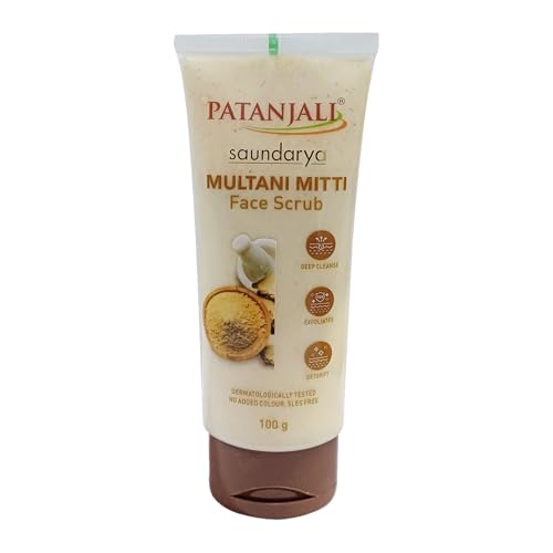 Patanjali Saundarya Multani Mitti Face Scrub 100 gm / 3.38 fl oz