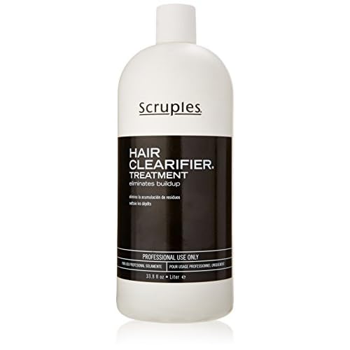 Scruples Hair Clearifier Treatment - Deep Cleansing Hair Treatment for Product Build Up, Dirt, Oils, and Chemicals - Hair Detox + Scalp Build Up Cleanser for All Hair Types (33.8 oz)