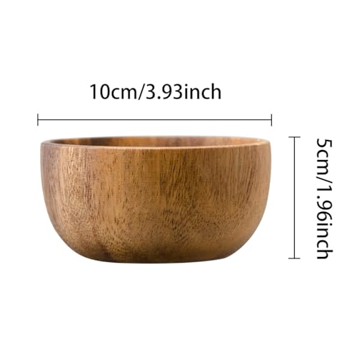 Shaving Brush and Bowl Set Synthetic Hair Shaving Brush with Solid Wood Handle and Wooden Shaving Soap Bowl for Men Easy to Lather Fits Wet Shaving