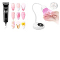 Makartt 15g 3D Nail Gel Sculpting Gel Nail Art Glue for Nail Art Designs DIY Nail Craving 3D Gel Bundle with Luminoza 10W Cordless UV/LED Lamp