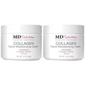 Collagen Face Moisturizer Peptide - Anti-Wrinkle Facial Moisturizer For Face - Niacinamide, Deeply Hydrating Peptide Complex Cream, Facial Skin Care Products For Dry - 2Oz (Pack of 2)