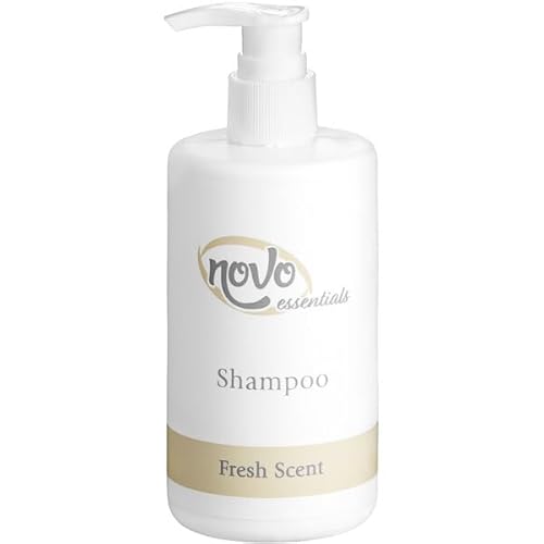 Novo Essentials Bath Gift Set, Body Wash, Shampoo and Conditioner with Loofah by ELO.