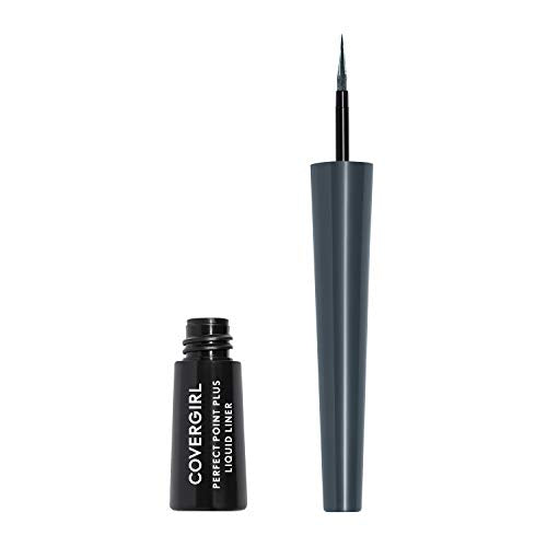 COVERGIRL Perfect Point Plus Liquid Eyeliner Bundle, Espresso & Charcoal, .08 Fl. Oz.
