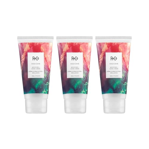 R+Co HIGH DIVE Moisture + Shine Cr?me Travel ? Hydrating & Glossy Hair Cream, Adds Softness & Manageability, All Hair Types