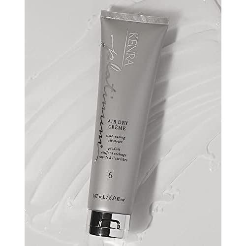 Kenra Platinum Air Dry Cr?me 6 | Time-Saving Air Styler | Enhances Natural Body | Tames Frizz With Delicate Hold | Natural, Product Free Finish | All Hair Types