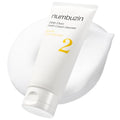 numbuzin No.2 Cleansing Foam | Deep Clean Fresh Cream Cleanser | Foam Cleanser, Gentle Exfoliation, Deep Cleansing, Natural Ingredients | Blackheads, Excess Oil, Dead Skin Cells | 4.05 fl. oz.