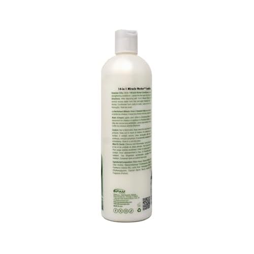 Hawaiian Silky 14-in-1 Miracle Worker Hair Care Set, Shampoo, Conditioner and Activator Spray, 16 Fl Oz Each