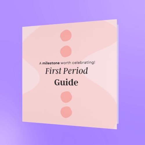 Besti First Period Kit for Girls (Ages 9-12) | Organic Pads & Liners, Pimple Patches, Bath Bomb, Lip Balm, Spa Headband & First Period Guide | Self-Care Gift Box for Teens ? Menstrual Starter Kit