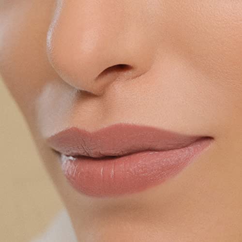 Nykaa Cosmetics So Creme Creamy Matte Lipstick - Long-Lasting Lip Color for Women - Weightless Lipstick with Velvety Texture - Wakeup Makeup - 0.1 oz