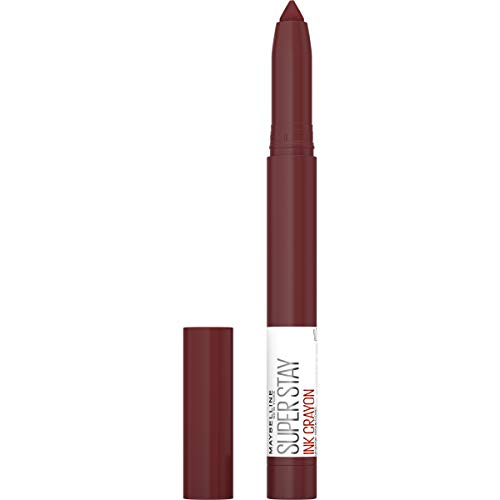 Maybelline New York Maybelline Super Stay Ink Crayon Matte Longwear Lipstick Makeup, Drive The Future, 0.04 Ounce ., 165 Drive The Future, 0.04 ounces (Pack of 2)