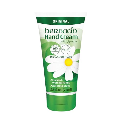 Herbacin Kamille Hand Cream 2.5 Ounce Original (75ml) (Pack of 3)