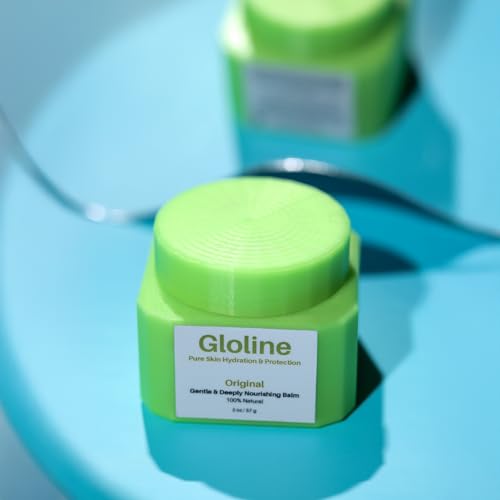 Gloline Original ? Natural Skin Superfood Balm for Face & Body with Squalane, Shea Butter, Vitamin E Oil for Skin Nourishment + 6 Antioxidant-Rich Botanicals | Nourishing Face and Body Moisturizer