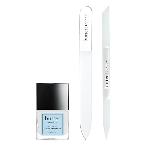 butter LONDON Cuticle Remover Liquid & Cuticle Pusher & Oil Exfoliator
