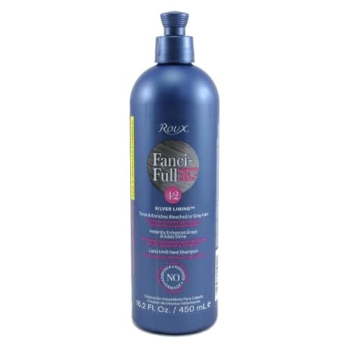 Roux Fanci-Full Rinse #42 Silver Lining 15.2 Ounce (450ml) (2 Pack)
