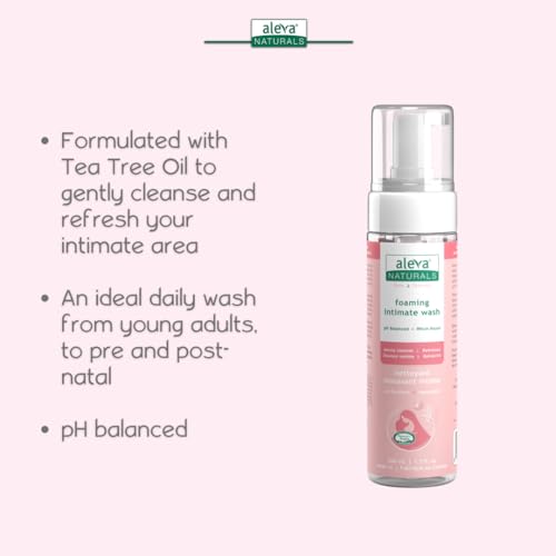 Foaming Feminine Wash |For Intimate Areas |Self-Foaming Pump |pH Balanced |Cleanses and Refreshes |Made with Natural and Organic Ingredients |Dermatologist & Gynecologist Tested |(6.7 fl.oz / 200ml)