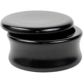 Parker Genuine Mango Wood Hand Carved Shave Soap Bowl - Black Lacquer