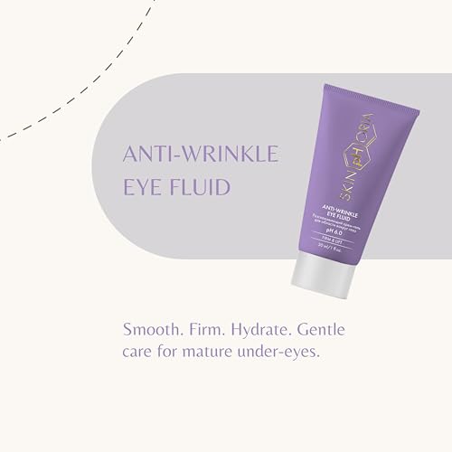 Anti-Wrinkle Eye Fluid with Collagen, Squalane & Hyaluronic Acid ? Smooth Fine Lines, Firm & Hydrate Skin ? Under Eye Cream Helps Reduce the Look of Puffiness & Restore Radiance ? 30ml