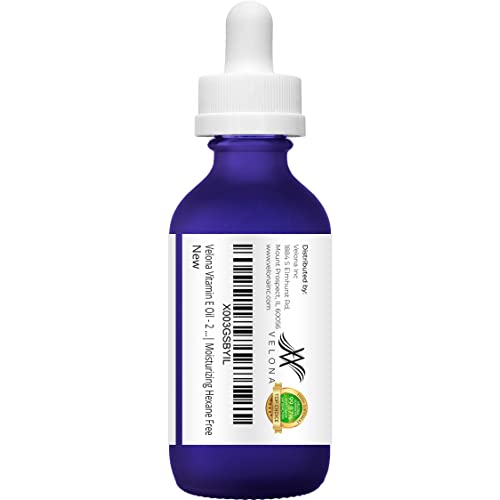 Vitamin E Oil - 2 oz | 42,000 IU | 100% Pure & Natural | for Face, Hair, Body, Skin Care, Stretch Marks, Nails, Cuticles, Scars | Food & Cosmetic Grade | Moisturizing Hexane Free¡¦