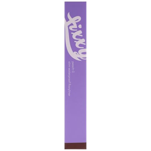 Slim Waterproof Fixxyliner - 02 Deep Brown by Peach C for Women - 0.004 oz Eyeliner