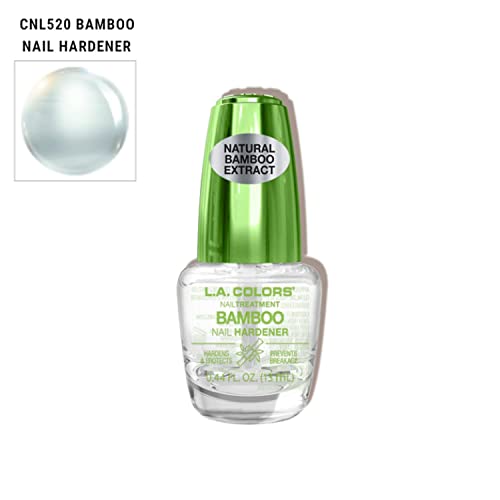 L.A. COLORS Salon Fabulous Nail Treatments, Bamboo Nail Hardener CNL520