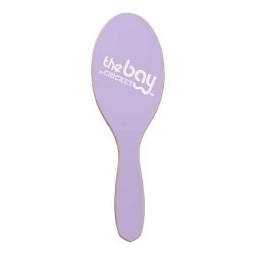 The Bay by Cricket¢â Blondie Boar Blend Paddle Hair Brush Painted Ladies Series with Boar and Blonde Nylon Bristles for Enhanced Smooth and Shiny Hair Results