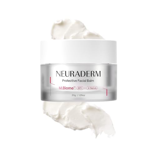 Protective Facial Balm, Rich Cream Ceramide Moisturizer with Hyaluronic Acid and Cica to Protect Skin Barrier and Soothe Irritated Skin Non-Comedogenic (30g, 1.05oz)