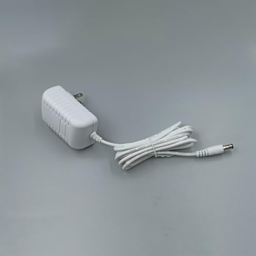 12V Charger Replacement for Spectra Breast Pump Power Supply Cord Compatible with Spectra S1 S2 Plus SPS100 SPS200 S3 Pro SG Synergy Gold Charging Cable, 6.6FT, White