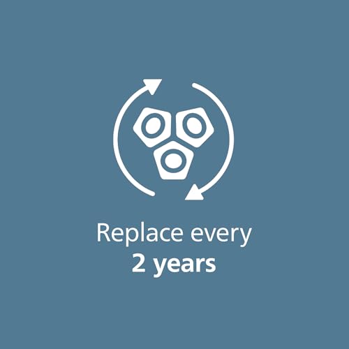 Philips Norelco Genuine SH91/52 Replacement Shaving Heads Compatible with Norelco Shaver Series S9000 and 9000 Prestige, Latest Version for Refreshed SH90/70, SH98/70, and SH98/80