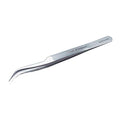 Canadian Stainless Steel 13cm Semi Curve Eyelash Tweezers M-PK14-8005