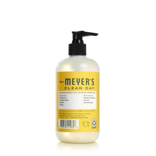 Mrs. MEYER'S Clean Day Liquid Hand Soap 12.5 FL OZ Each, Fresh Cut Grass, Tomato Vine, Dandelion, Blueberry, 1 CT (Variety Pack)