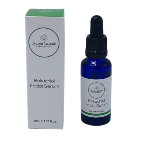 Bakuchiol Facial Serum 30ml 1.05fl.oz Anti Aging, Wrinkles, Fine Lines & Dark Spots Reduction Serum