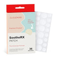 SootheRX Hydrocolloid Acne Patches for Face | Niacinamide Pimple Patch | Overnight Blemish & Acne Spot Treatment | Pimple Stickers for Covering Cheeks & Zit Patch for Face | 36 Count Transparent