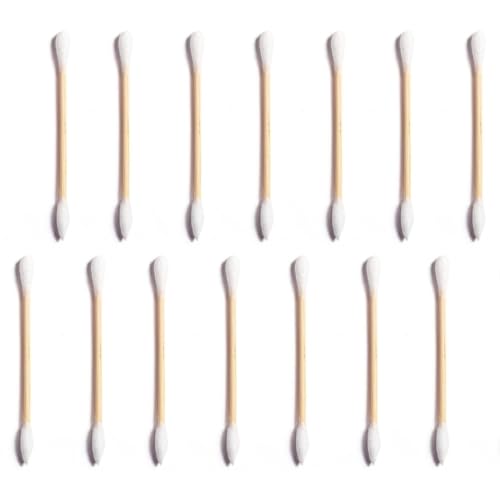 Clean Skin Club Clean Swabs | 6 Pack Total 3000 Count | One Pointed Tip | Biodegradable + Organic Cotton & Bamboo | Makeup & Nail Polish Touch-ups | Chlorine-Free & Hypoallergenic