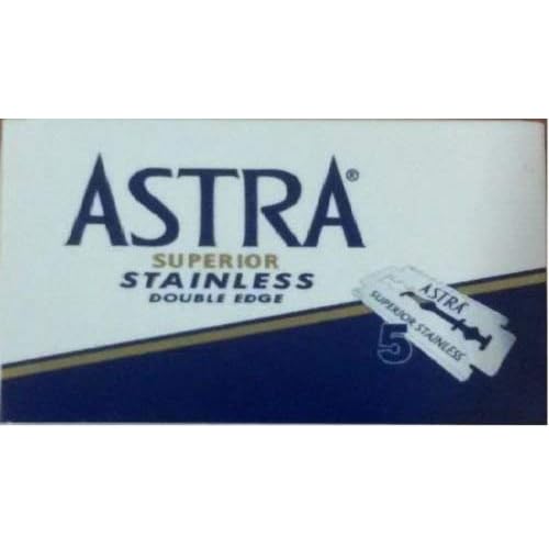 100 Shaving Safety Razor Double Edge Blades of 10 Top Brands - Feather ASTRA PERSONNA.Sampler Pack
