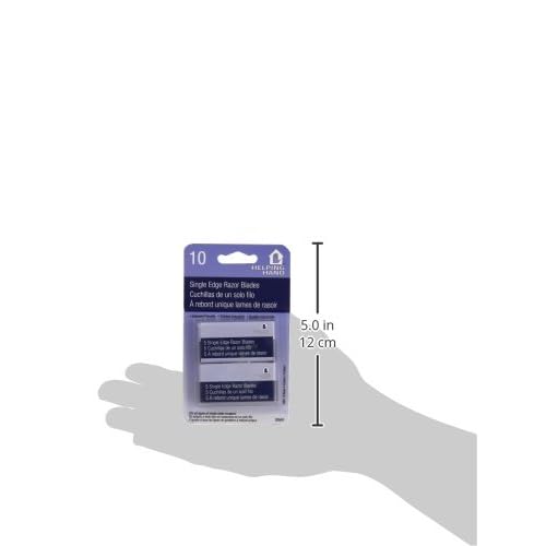 Helping Hand Single Edge Razor Blades, 10 Count