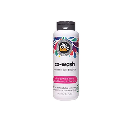 So Cozy Co-Wash Cleansing Conditioner For Kids Hair | Ultra Gentle Formula | 10.5 fl oz | No Parabens, Sulfates, Synthetic Colors or Dyes