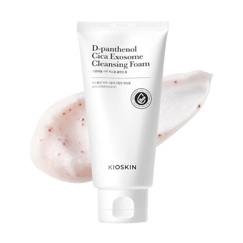 15.5% Panthenol & Cica Exosome | 98% Pore Impurity Cleansing Support | AHA BHA PHA Gentle Exfoliating Wash | Non-Comedogenic | Korean Skincare Cleansing Foam (120ml/4.06 fl.oz.)