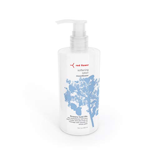 Red Flower Moonflower Softening Lotion ? Deep Hydration & Skin Repair Body & Hand Lotion with Shea Butter & Olive Fruit Oil, Vegan, Sulfate-Free, 10 oz