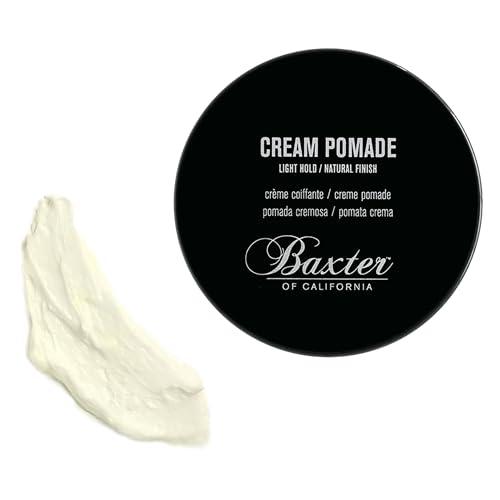 Baxter of California Cream Pomade for Men | Natural Finish | Light Hold | Hair Pomade