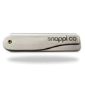 Snappi Co¢ç Metal Folding Beard Comb | 304 Stainless Steel Pocket Comb for Men for Beard Grooming, Hair Styling & Moustache Care | Compact Flip Comb, Portable Mens EDC Accessories | Includes Gift Box