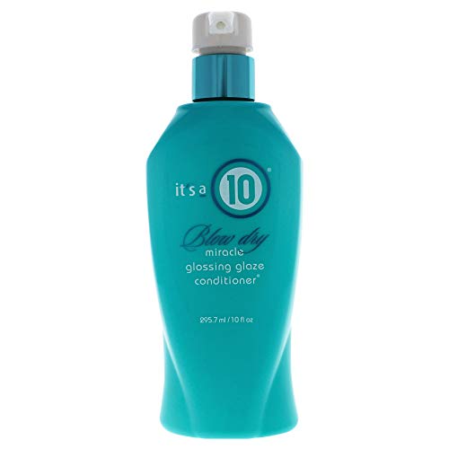 It's A 10 Blow Dry Miracle Glossing Glaze Conditioner, 10 Ounce (Pack of 2)