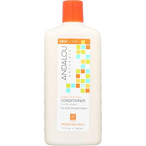Andalou Naturals Moisture Rich Conditioner - Argan Oil & Shea 11.5 fl oz Liquid Pack of 1